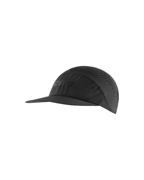 Czapka do biegania z daszkiem Pro Run Ultralight unisex czarna
