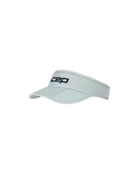 Sportowy daszek do biegania CEP Core Run unisex szary