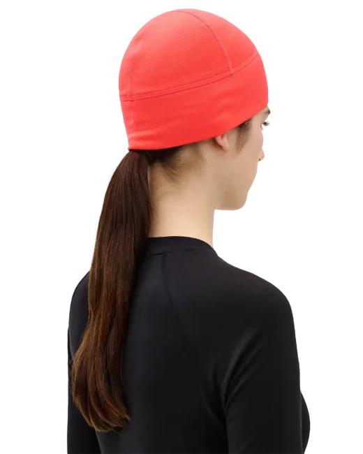 Termiczna czapka beanie do biegania CEP Core Run 2.0 koralowa