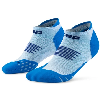 Damskie skarpety kompresyjne sportowe stopki no show CEP Core Run ice
