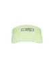 Sportowy daszek do biegania CEP Core Run unisex limonkowy